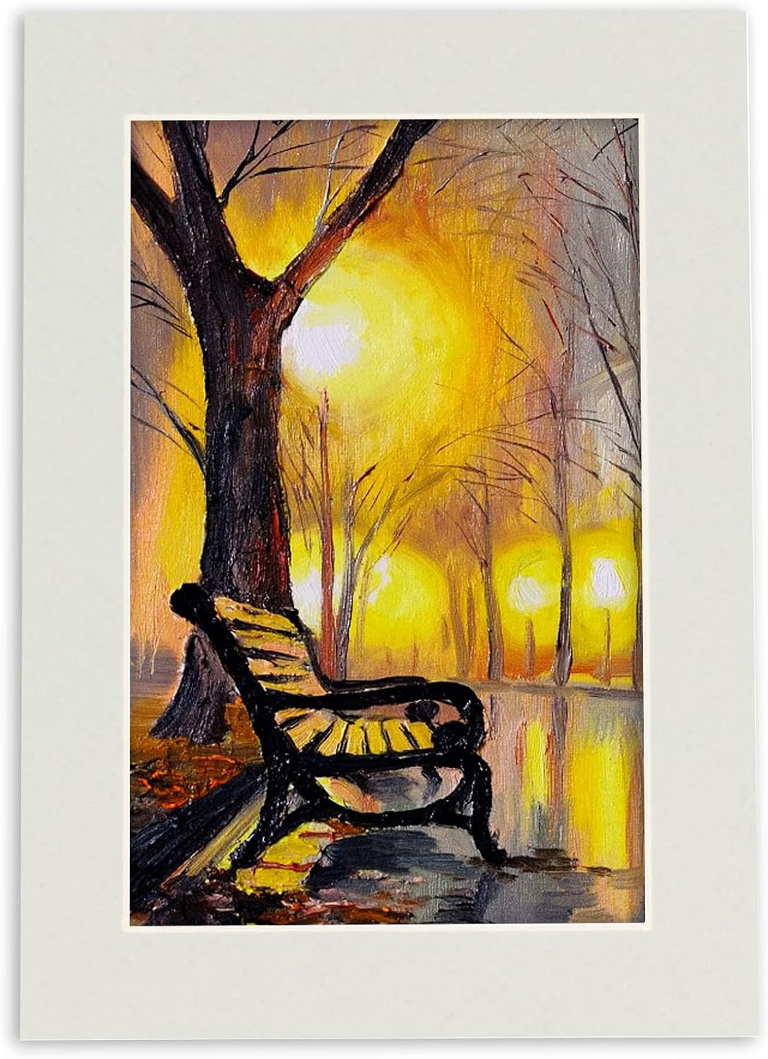 Poster Palooza 8.5x11 Mat Bevel Cut for 7x9 Photos - Acid Free Grey Precut Matboard - For Pictures, Photos, Framing - 4-ply Thickness