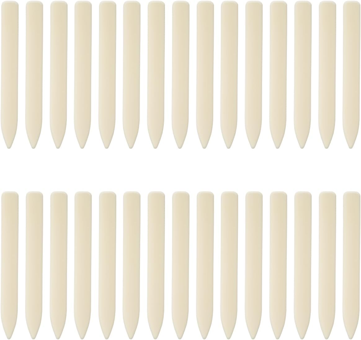 UCEC 30 Pack Bone Folder Tool, Plastic Bone Folder Crafts Scoring Folding Creasing Paper Crafting Scrapbooking Tool for Card Making, Paper Folding Tools for DIY Crafting Leathercrafts Bookbinding