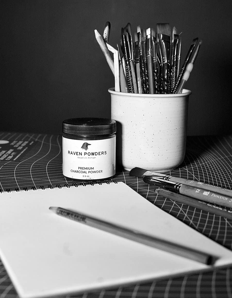 Premium Charcoal Powder for Drawing and Art