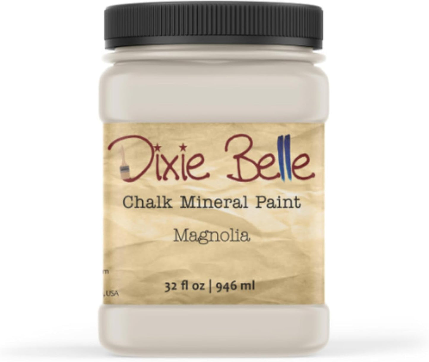 Dixie Belle Paint Company Chalk Finish Furniture Paint – Magnolia (32oz) – Matte Chic Chalk Mineral DIY Furniture Paint