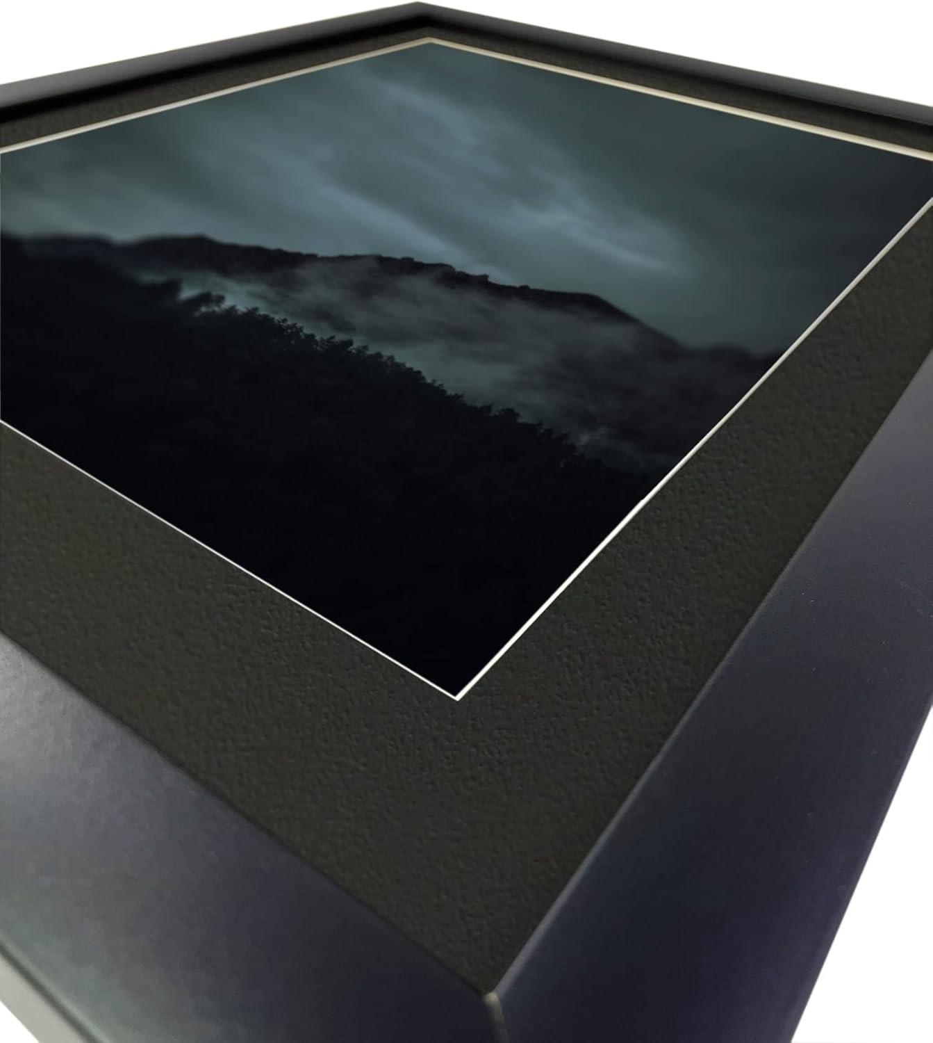 Craig Frames B572 Pre-cut Mat Board for 19x27 Print, 24x32, Pebble Black