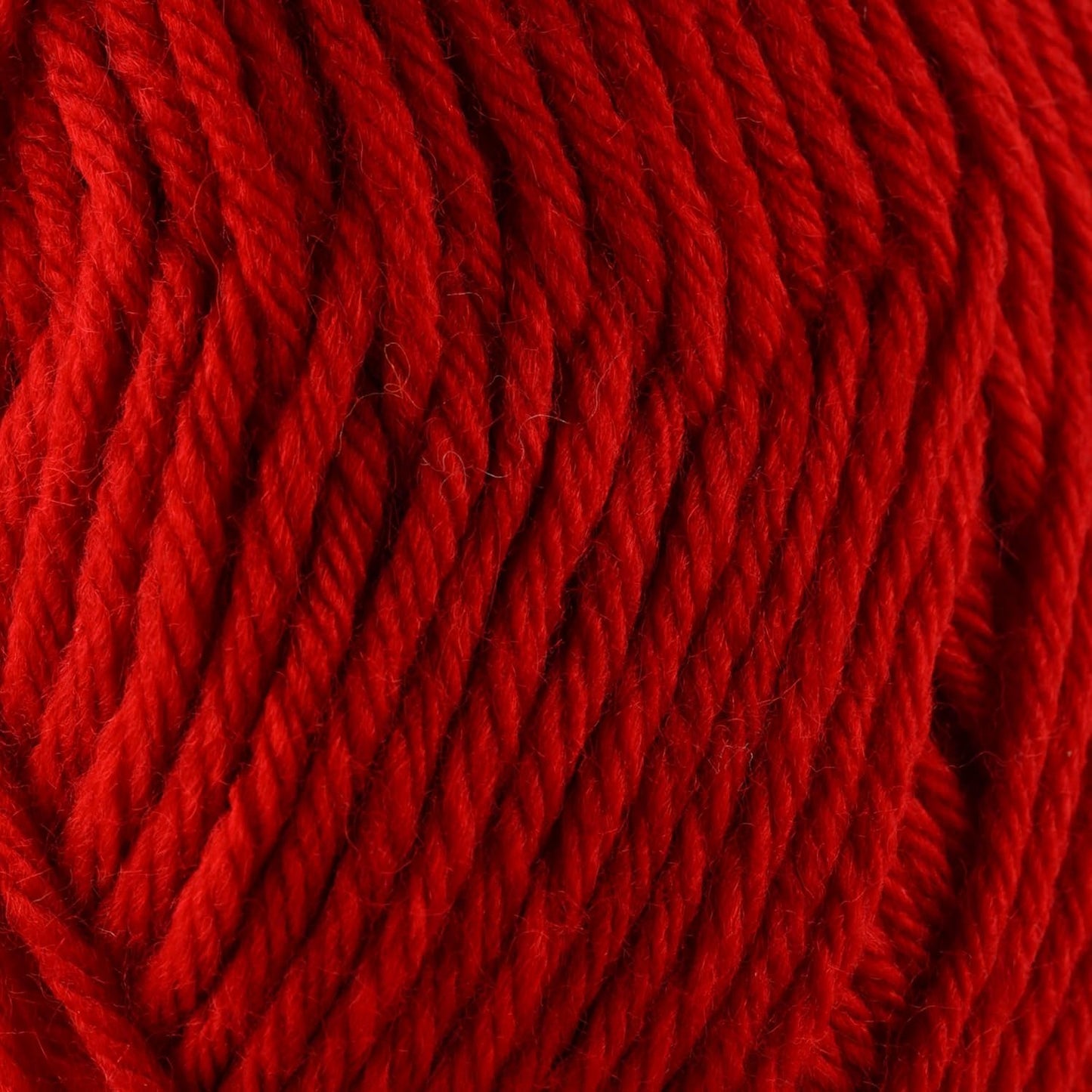 3 Skeins of Sensy Roving Yarn, 3.5 oz, 132 Yards, Gauge 5 Bulky (Carmine Red)