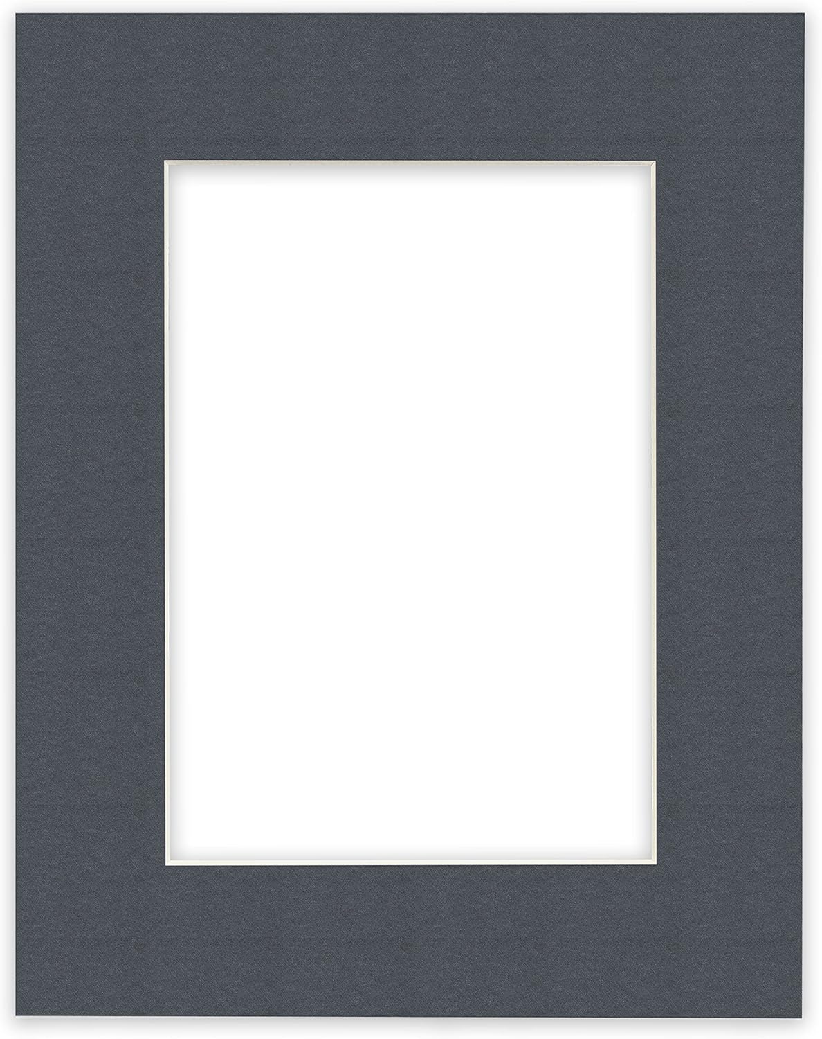 Craig Frames B573 Pre-Cut Mat Board for 20x20 Print, 24x24, Graphite Black
