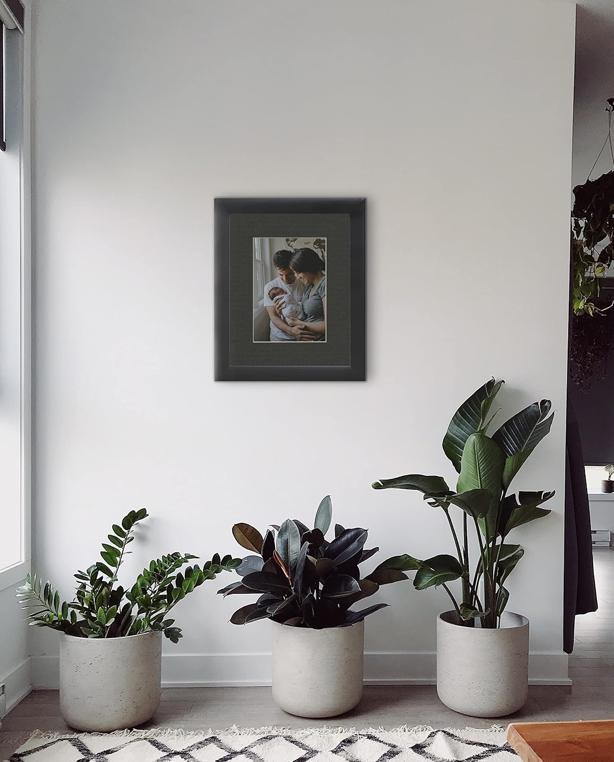 Craig Frames B404 Pre-cut Mat Board for 7x10 Print, 10x13, Textured Black